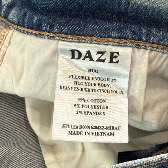 NWT Daze Denim Pleaser High Rise Wide Ankle - 30 - Picture 5 of 8